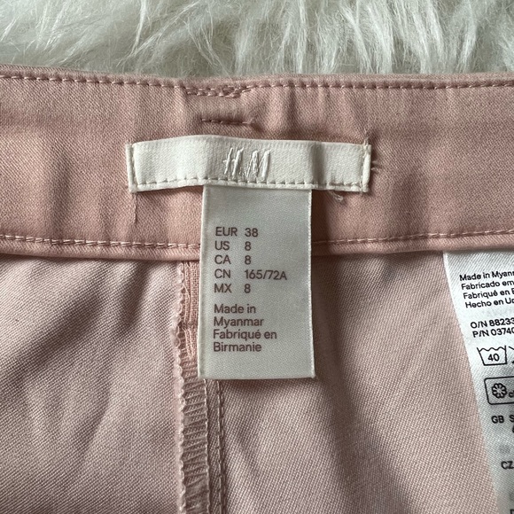 H&M Light Pink Capri Dress Pants size 8 - Picture 10 of 10
